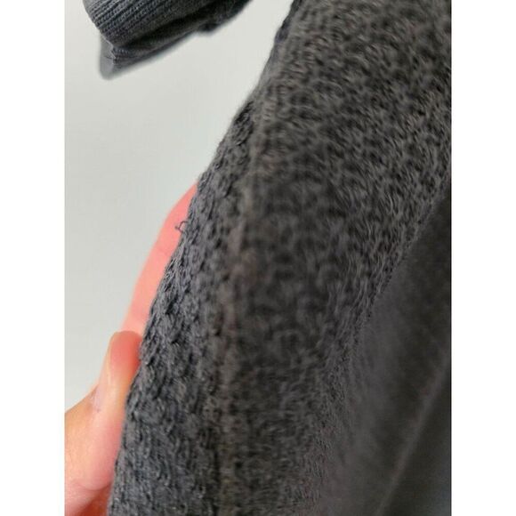 New Zara Structured Shirt S 4087/330 Grey casual knit polo sweater short sleeve - Picture 6 of 13